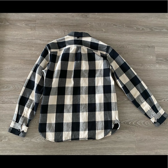 Rag & Bone 'Jack' Buffalo Check Cotton Flannel Shirt - Picture 2 of 8